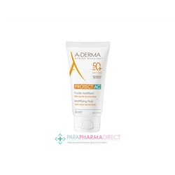 A-Derma Protect AC SPF50+ Fluide Matifiant Très Haute Protection Solaire 40ml