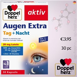 Augen Extra Tag + Nacht Kapseln 30 St., 16.2 g