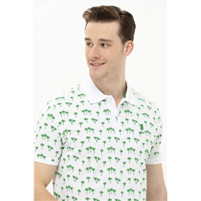Erkek Yeşil Polo Yaka Tişört