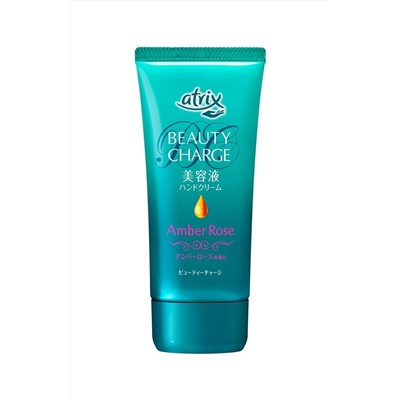 KAO ATRIX BEAUTY CHARGE Крем для рук с косметической эссенцией аромат розы туба 80 гр