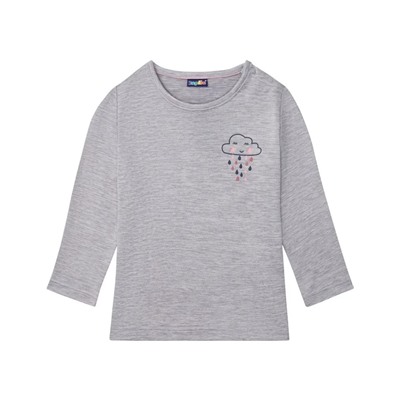 LUPILU® Kleinkinder Langarmshirts Mädchen, 2 Stück