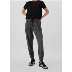 GapFit Mid Rise Brushed Jersey Joggers