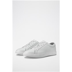 Zapatillas de piel Blanco