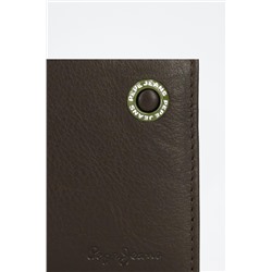 Cartera Badge Marrón