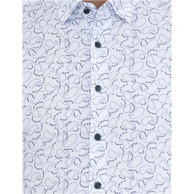 Beyaz Slim Fit Uzun Kollu Gömlek