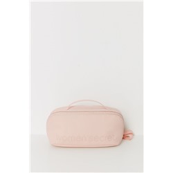 Neceser mediano rubber rosa