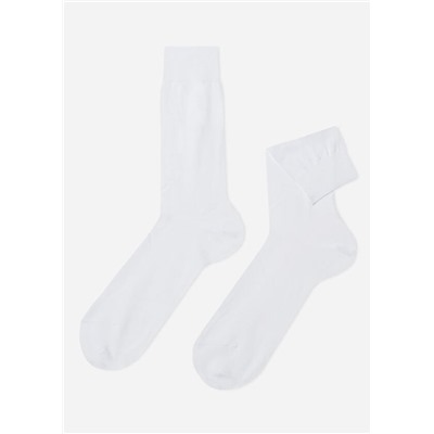 Kurze Herrensocken mit Fil d‘Ecosse