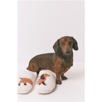 Zapatillas casa borreguito perrito