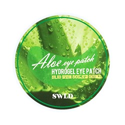 Маски-дольки для кожи вокруг глаз с алоэ вера от Bania 60 шт / Bania Natural Aloe Hydrogel Eye Patch 60pcs