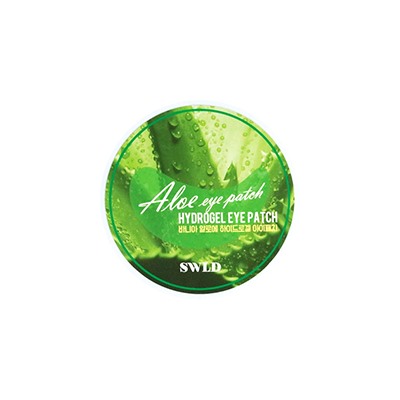 Маски-дольки для кожи вокруг глаз с алоэ вера от Bania 60 шт / Bania Natural Aloe Hydrogel Eye Patch 60pcs