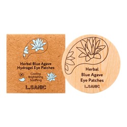L.SANIC Herbal Blue Agave Hydrogel Eye Patches Гидрогелевые патчи с экстрактом голубой агавы 60шт