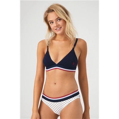 U.S. Polo Assn. Kadın Lacivert Büstiyer Slip Takım PO66L25O3