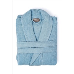 Soley | Minerva | Extra Yumuşak %100 Pamuklu Kadın / Erkek Unisex Bornoz (TEK PARÇA) SoleyBornozMinerva