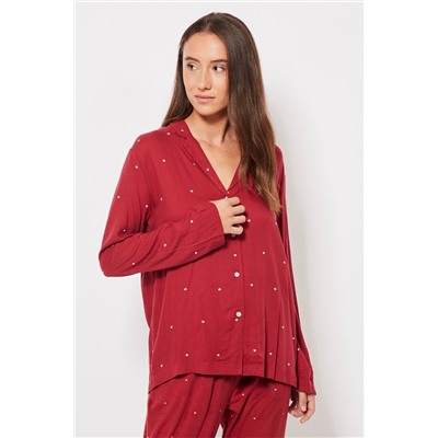 Camisa Rojo y blanco