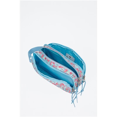 Neceser Aide Celeste y rosa