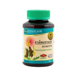 Слабительные Таблетки С Сенной/ Khaolaor Senna Drug Tablet Tra Dokwhan 60 Tablets