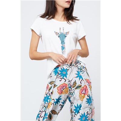 Camiseta Valou Crudo