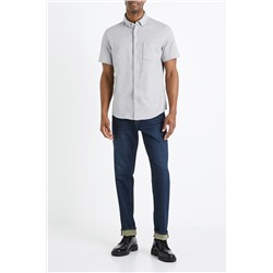 Camisa regular fit - Gris
