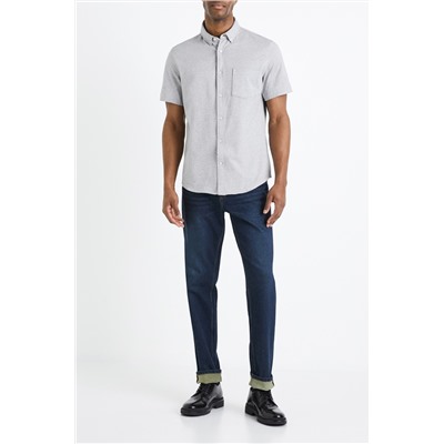 Camisa regular fit - Gris