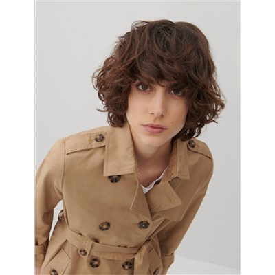 Trenchcoat mit Gürtel