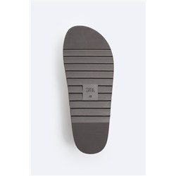 SPLIT SUEDE LEATHER SANDALS WITH STRAPS