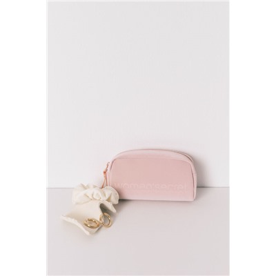 Neceser pequeño rubber rosa