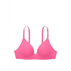 THE T-SHIRT Lightly Lined Micro-Rib Wireless Bra