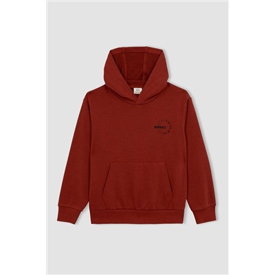 Defacto Erkek Çocuk New Kapüşonlu Okul Sweatshirt TYCPNL41MN169099808628547