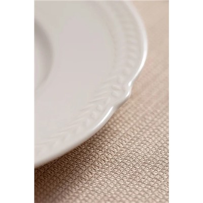 Spring Pasta Tabağı  - 21 cm - Beyaz