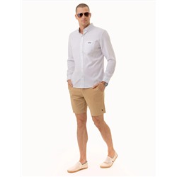DOT PRINT ROYAL OXFORD LONG SLEEVE SHIRT