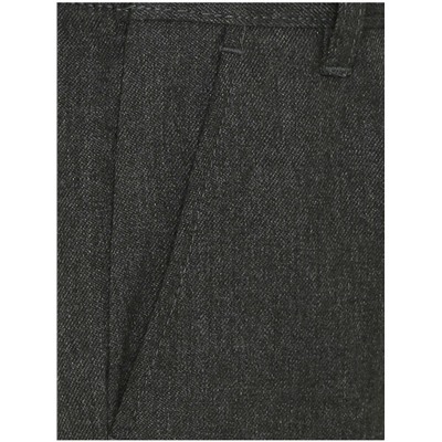 Easy On Boys Grey Half Elastic School Trouser 2 Pack