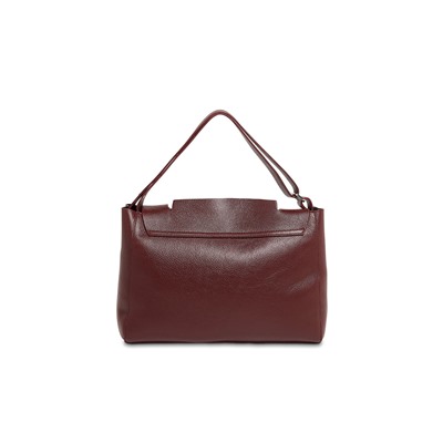 Bolso de piel Bage Burdeos