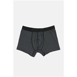 Avva Erkek Siyah Desenli Boxer A32Y9502