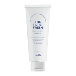 MEDB The pure, Fresh cleansing foam [White Clay] Освежающая очищающая пенка для умывания с белой глиной 180мл