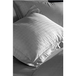 Lune King Size Bambu Saten Nevresim Takımı - Taş
