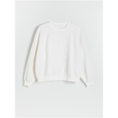 Sweatshirt aus Baumwolle