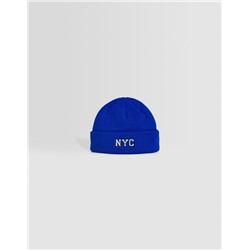 Short varsity beanie
