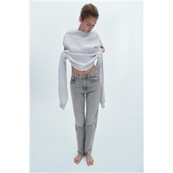 KNOTTED PLUSH SWEATSHIRT