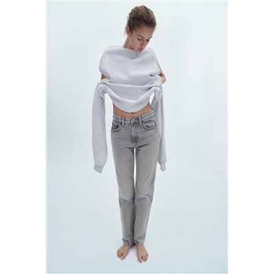 KNOTTED PLUSH SWEATSHIRT