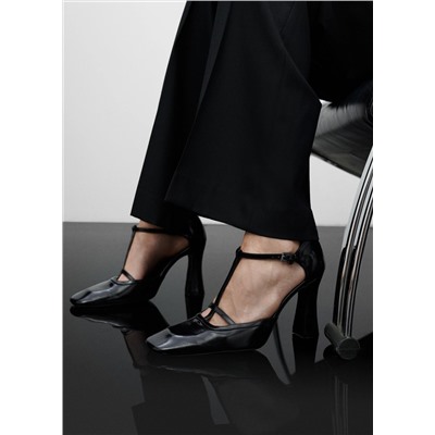 Zapato piel tacón