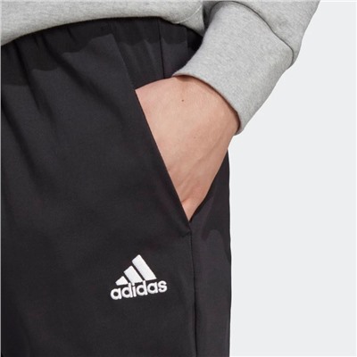 Мen's essentials single jersey tapered open hem pants