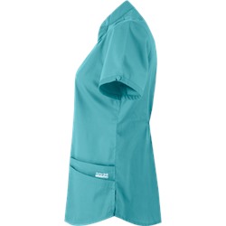 Butter-Soft Scrubs by UA™ Mandarin Collar 4-Pocket Top