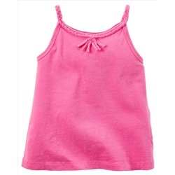 Neon Braided Tassel Tank