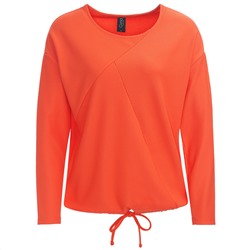 Damen Sweatshirt mit Tunnelzug