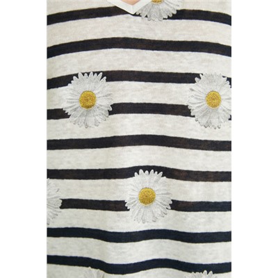 Camiseta tirantes margaritas
