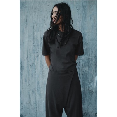 FITTED COTTON T-SHIRT