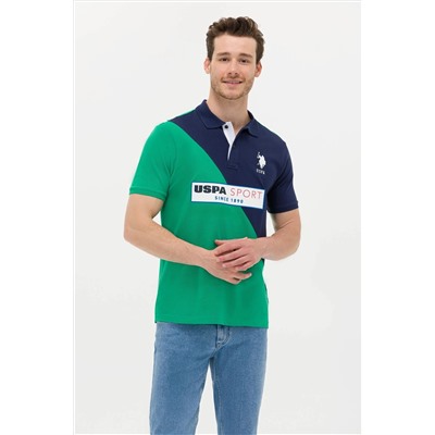 Erkek Yeşil Polo Yaka Tişört