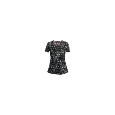 Dickies Xtreme STRETCH Scrubs Dot It All Print Top