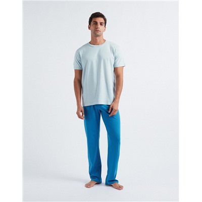 Plain Pyjamas, Men, Light Blue