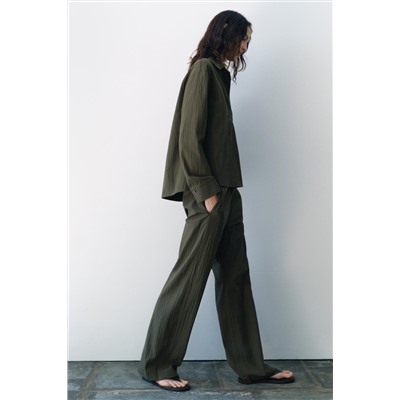 ZW COLLECTION PYJAMA-STYLE TROUSERS